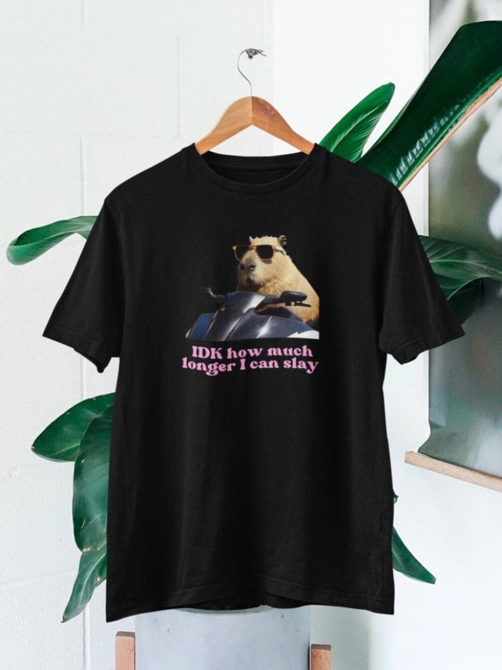 Funny Capybara Slay T-Shirt
